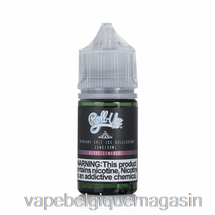 Vape Jetable Glace Berry Limonade Sel - Carnaval - Jus Roll Upz - 30ml 50mg